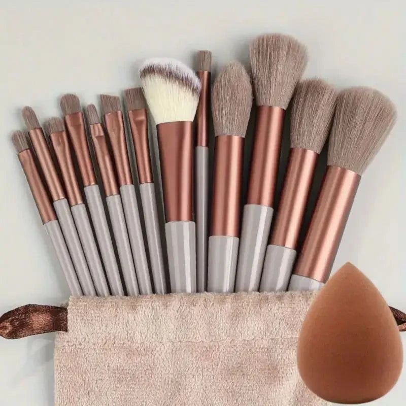 13 Piece Makeup Brush Set
