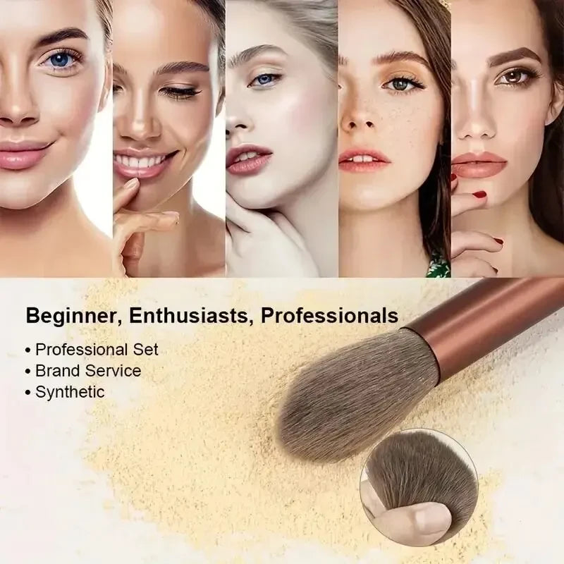 13 Piece Makeup Brush Set