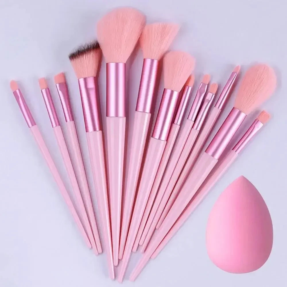 13 Piece Makeup Brush Set